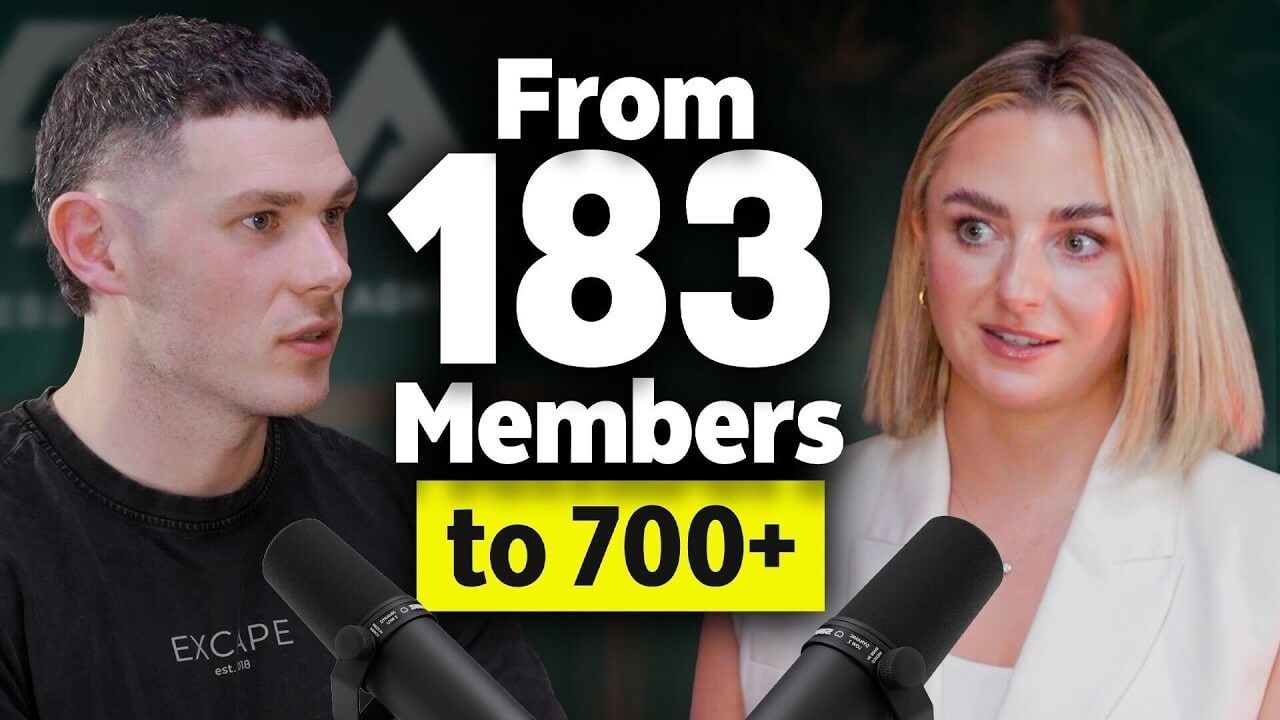 From 183 to 700+ members